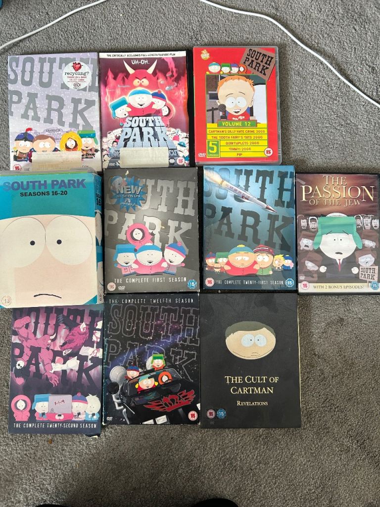 South Park DVDS 