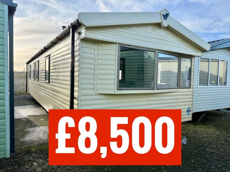 OFF SITE static caravan double glazed & heated 3bed Willerby Salsa Eco