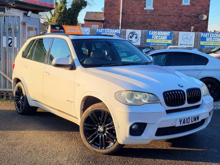 2010 BMW X5 40D M SPORT XDRIVE 4WD AUTO PAN ROOF 7 SEATER TOP SPEC ESTATE Diesel Automatic