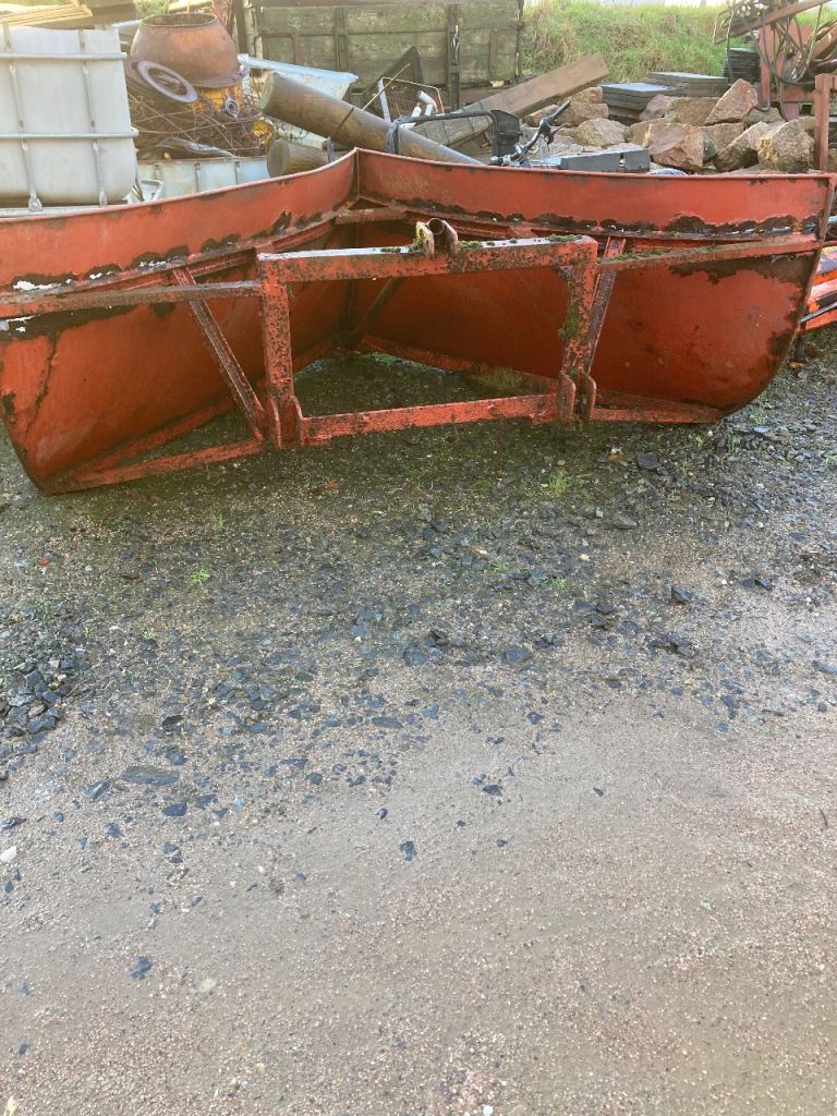 Snow plough/single fur sellers tee-24/7ft buckrake 