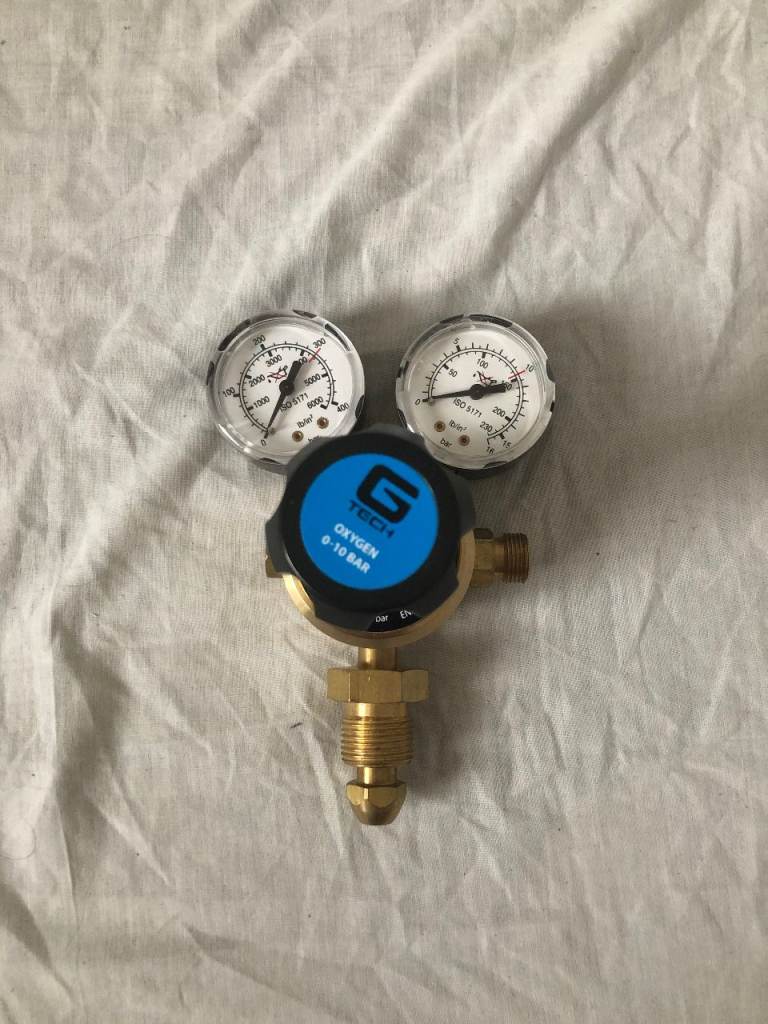 Oxygen Gas Bottle Regulator