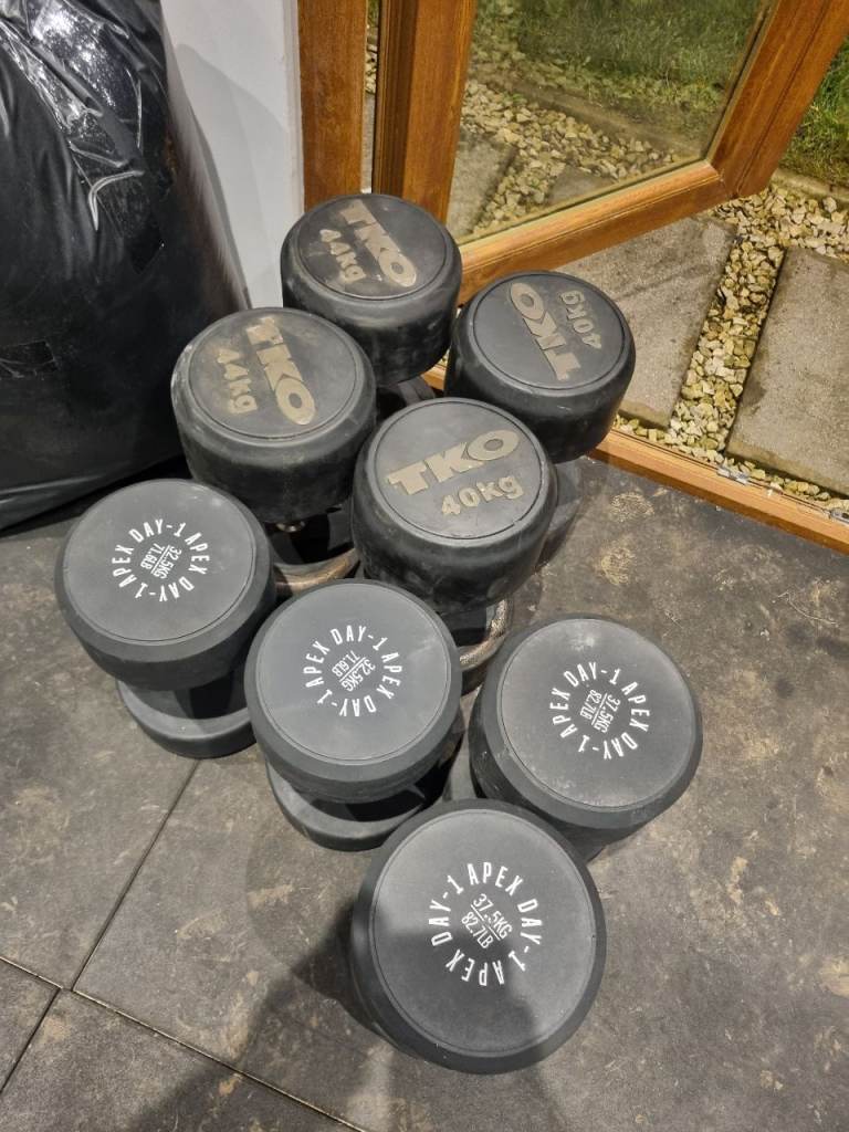 image for Heavy dumbbells cheap to clear