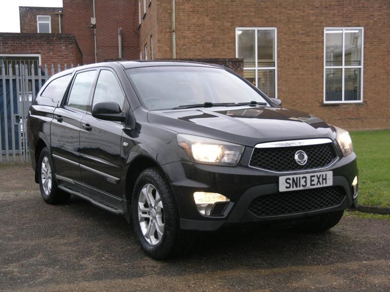 2013 Ssangyong Korando Sports Pick Up EXT 5dr 4WD - NO VAT PICK UP Diesel Manual