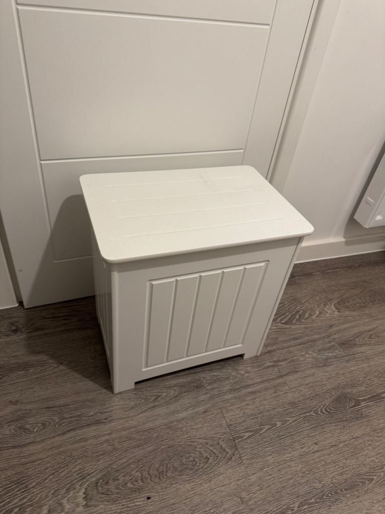 White Bathroom Storage Unit