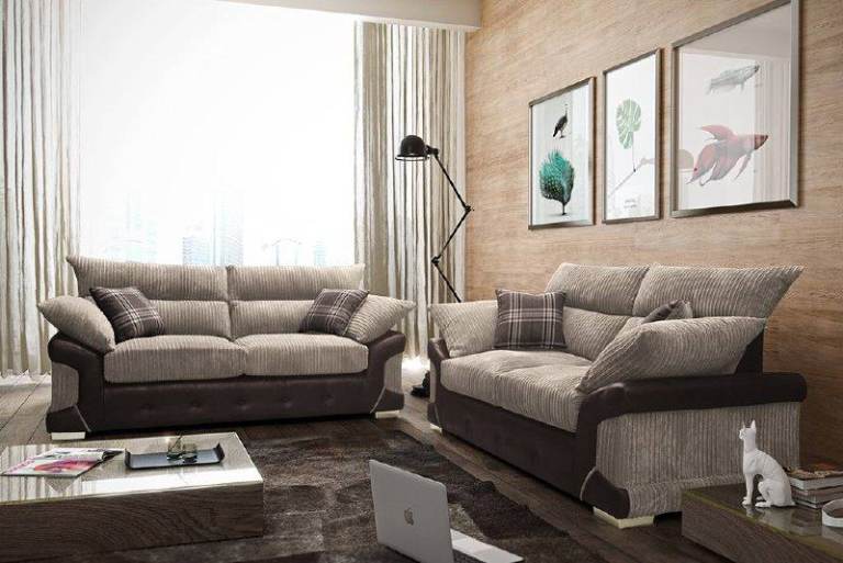 Amzaing Sale On ! Logon Stylish Sofas - Corner & 3+2 Seater Couch - Fast Delivery !!