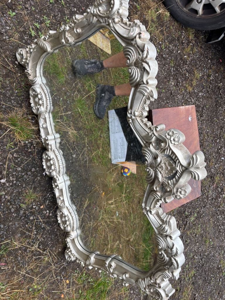 Ormolu Ornate Wall Mirror