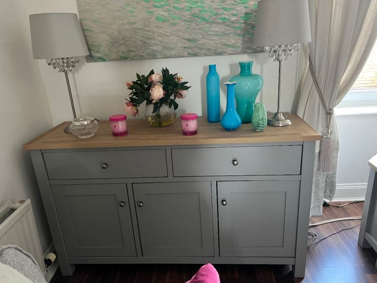 Next Malvern Dove Grey Living Room Furniture NEW