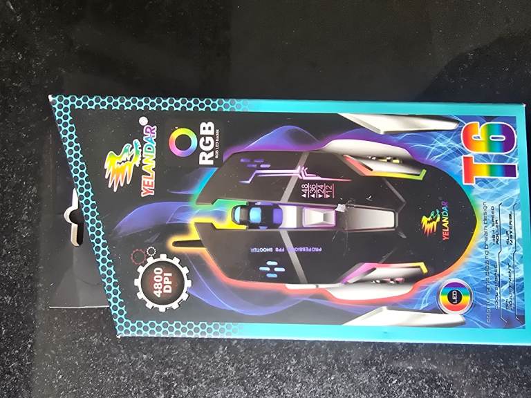 Gaming mouse wired