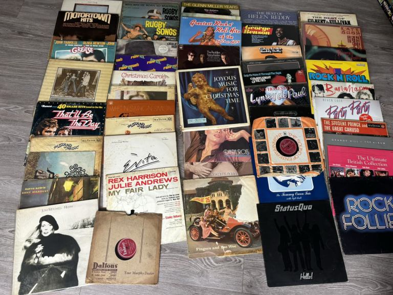 48 vinyls 