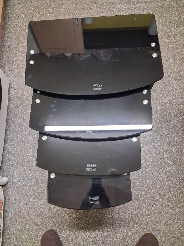 image for Glass side tables