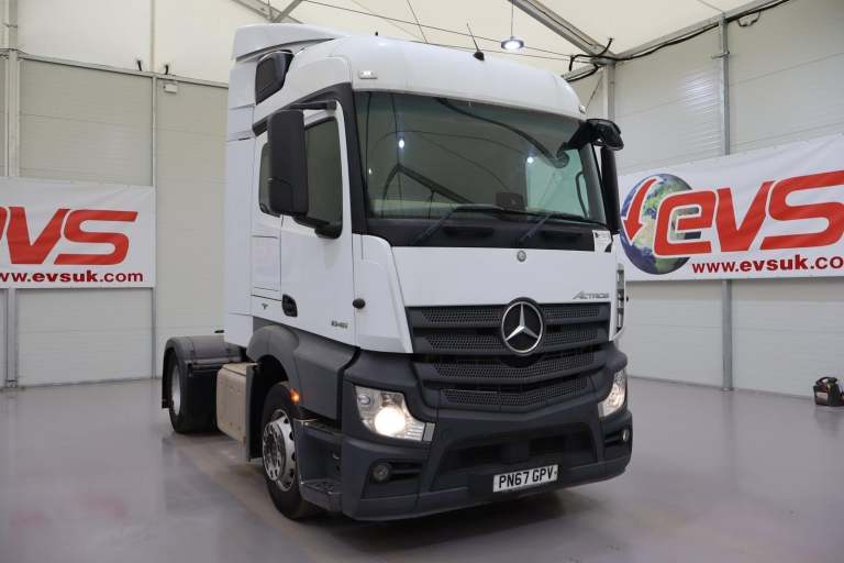 2017 (67 PLATE) Mercedes Benz ACTROS 1846 4x2 Euro 6 Tractor Units
