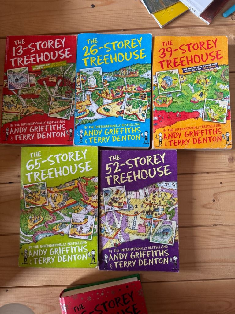 The Treehouse Series Books by Andy Griffiths & Terry Denton - 7 Books
