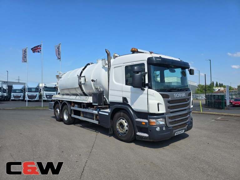 *Euro 5* Scania 2013 (13) P310 6x2 WHALE VACUUM TANKER - 587000kms