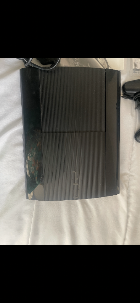 Sony PS3 Slim Console with Games and Controller
