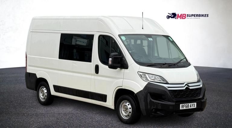 CITROEN RELAY 2.0 HDI ENTERPRISE L2 H2 MWB 2018 (68) CREW CAB PANEL VAN