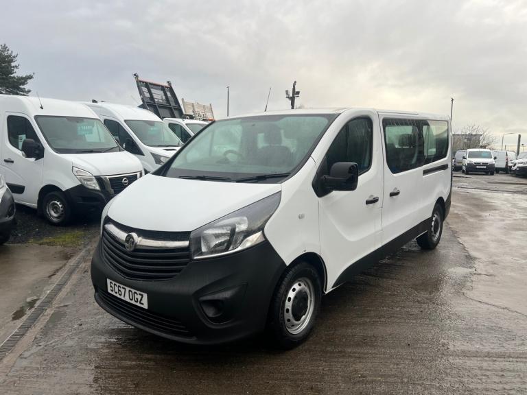 2018 Vauxhall Vivaro 2900 1.6CDTI 95PS ecoFLEX H1 Combi 9 Seat MPV Diesel Manual