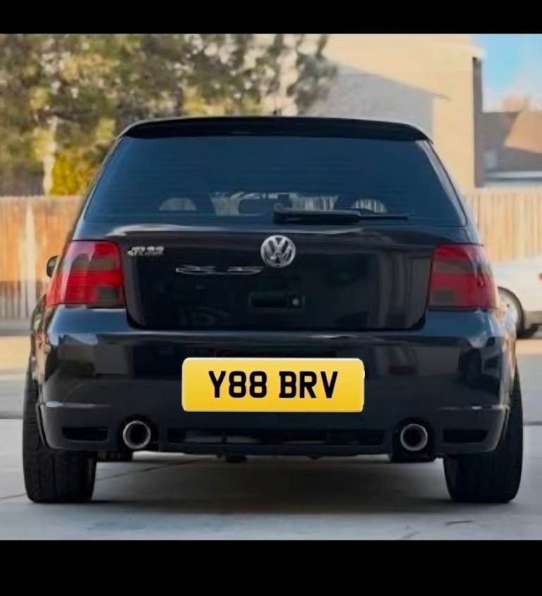 Y88 BRV .. private number plate 