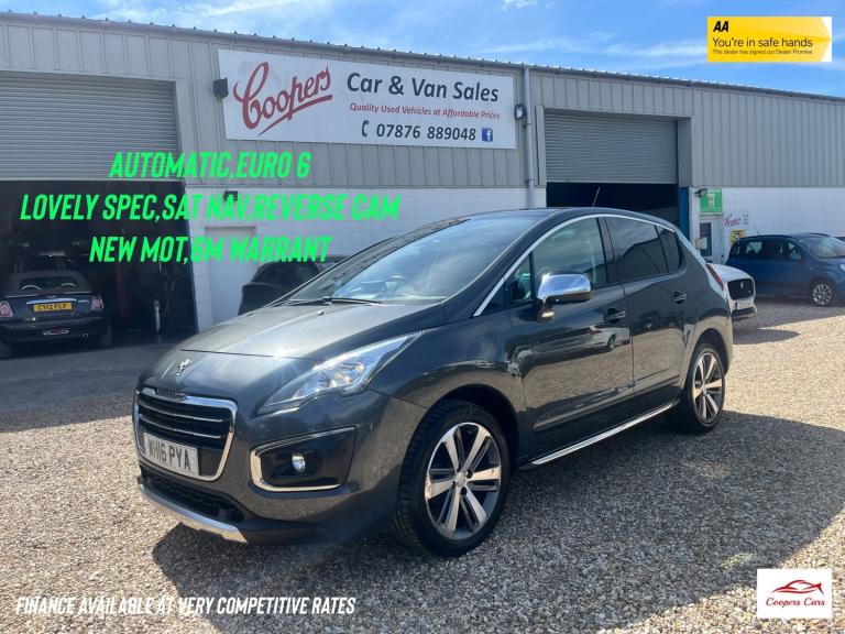 2016 Peugeot 3008 1.6 BlueHDi 120 Allure 5dr EAT6 HATCHBACK Diesel Automatic