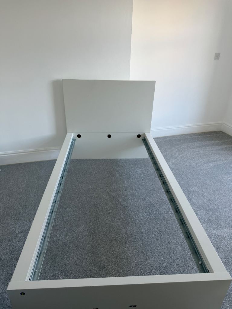 IKEA single bed with mattress 
