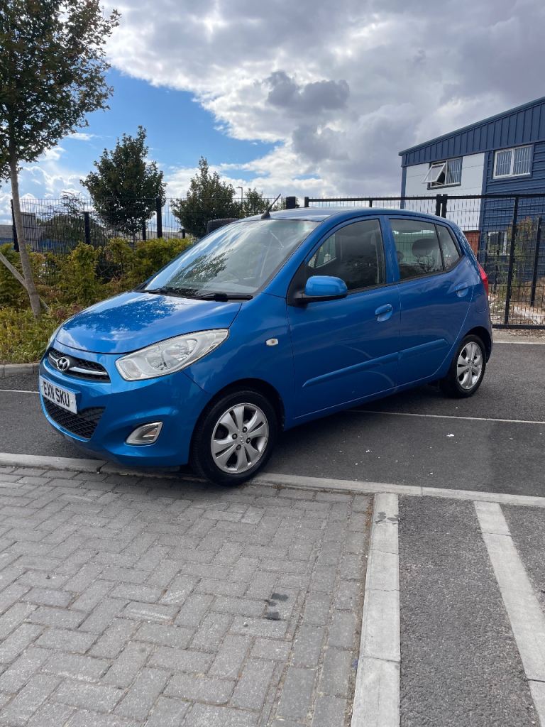 2011 Hyundai I10 1.2 5dr, low mileage, £20 a year tax. 