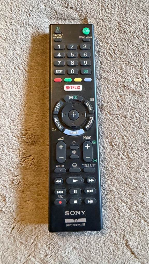 For Sony KDL32WD756 / KDL-32WD757 / USED TV Remote Control / Works Perfectly