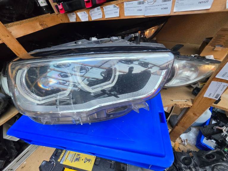 BMW 1 SERIES F20 F21 LCI 2017 LED HEADLIGHT FRONT RIGHT DRIVERS SIDE Yellow DLR Breaking Parts