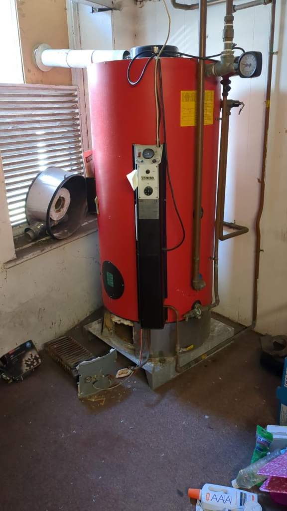 Strebel Gas Commercial Boiler Free To Collect For Scrap Or Parts