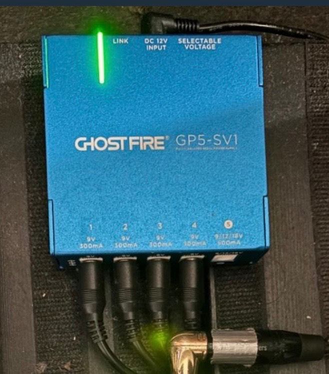 Ghost Fire GP5-SV1 Pedal Power Supply Unit for Guitar