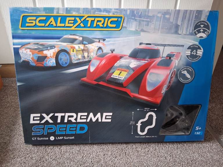 Scalextric Extreme Speed Race Set – Complete, Good Condition