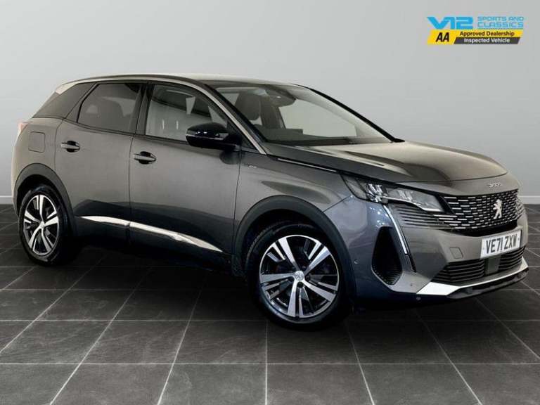 image for 2022 Peugeot 3008 1.6 Hybrid 225 Allure 5dr e-EAT8 HATCHBACK PETROL/ELECTRIC Automatic