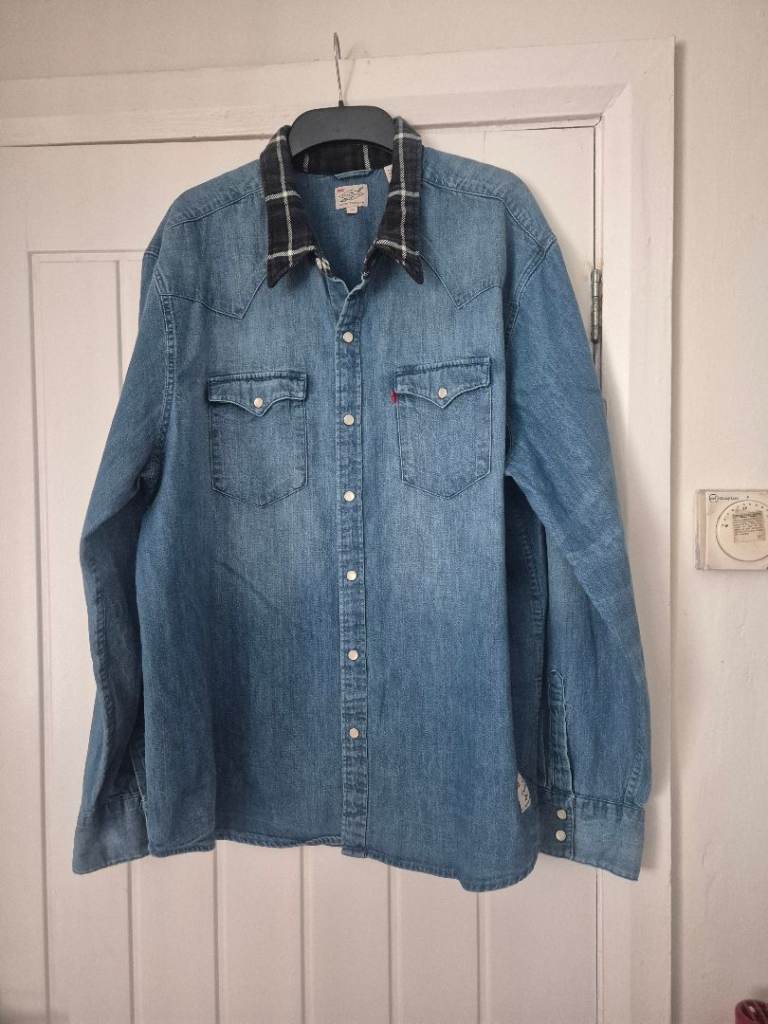 Levi denim shirt xxl, in excellent condition!!! £30