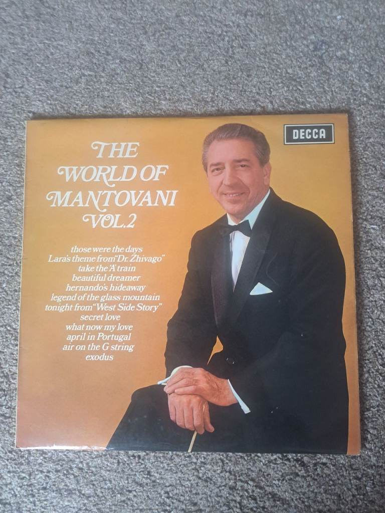 The World of Mantovani Vol. 2 12" Vinyl LP