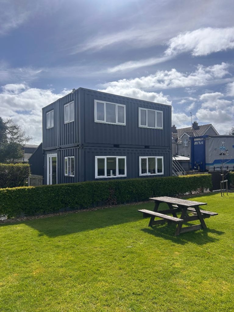 Shipping container conversion - TOP TWO UNIT ONLY Office, portacabin, storage