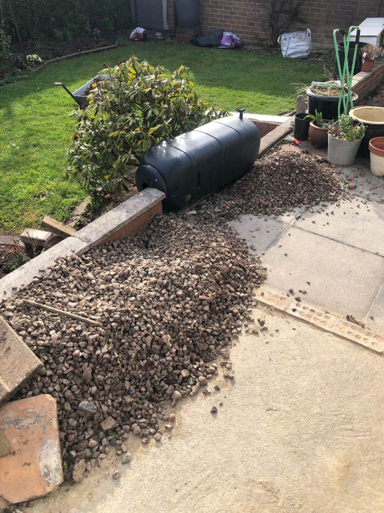 Free gravel about 3/4 a tonne