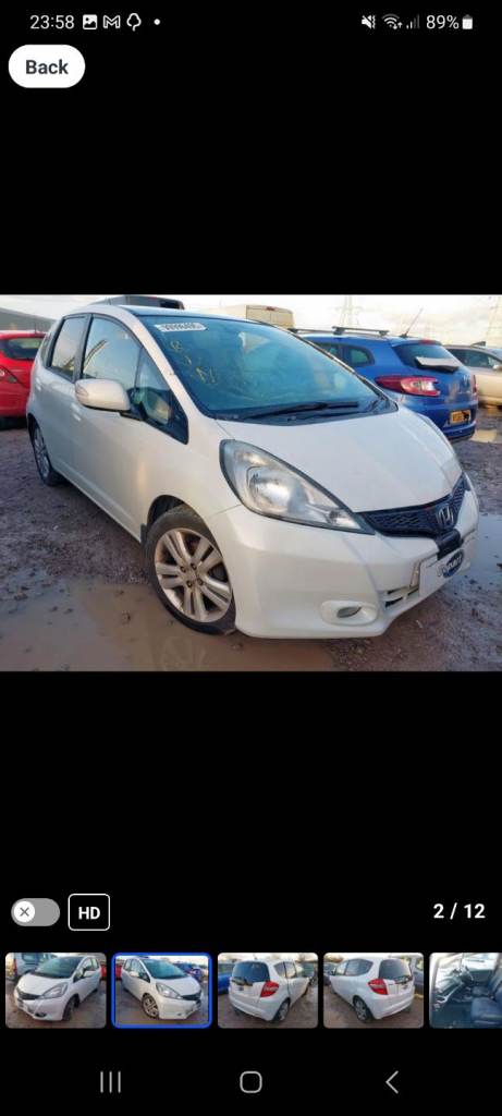 Honda jazz 2014 breaking 