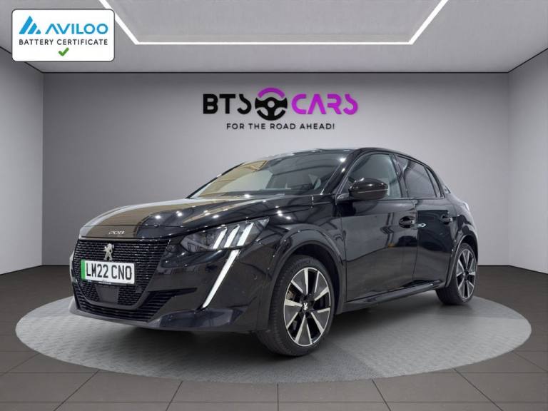 2022 Peugeot E-208 50kWh GT Hatchback 5dr Electric Auto (7kW Charger) (136 ps) Hatchback ELECTRIC...