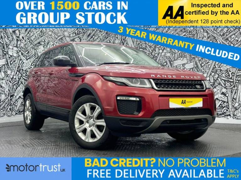 2018 Land Rover Range Rover Evoque 2.0 TD4 SE Tech SUV 5dr Diesel Auto 4WD Euro 6 (s/s) (180 ps) ...