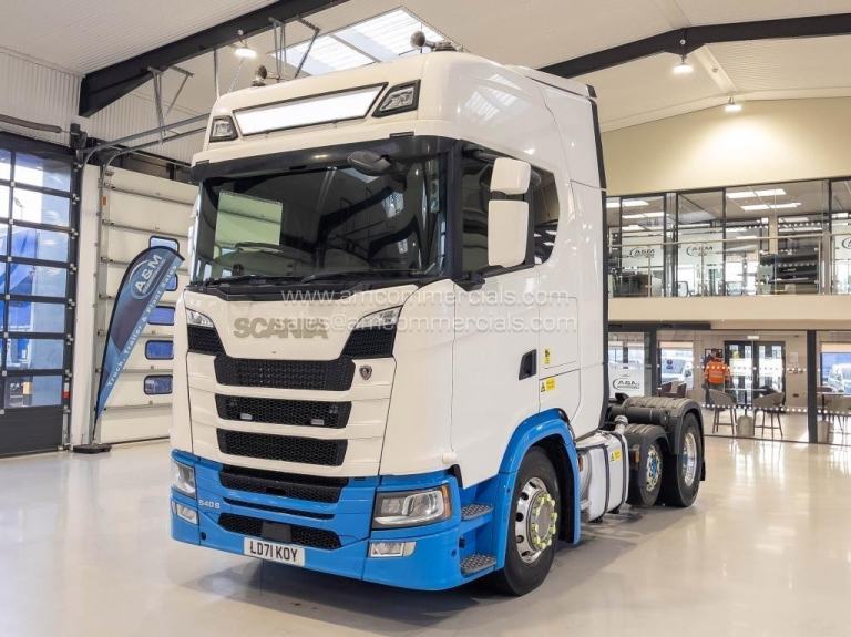 2021 (71) SCANIA S540 6X2 SMALL MIDLIFT HIGH CAB