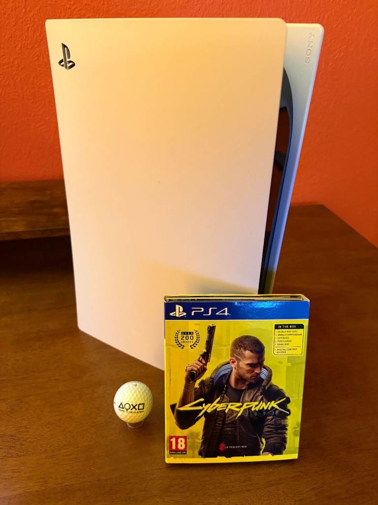 PlayStation 5 Disc Console | DualSense Wireless Controller | Cyberpunk 2077