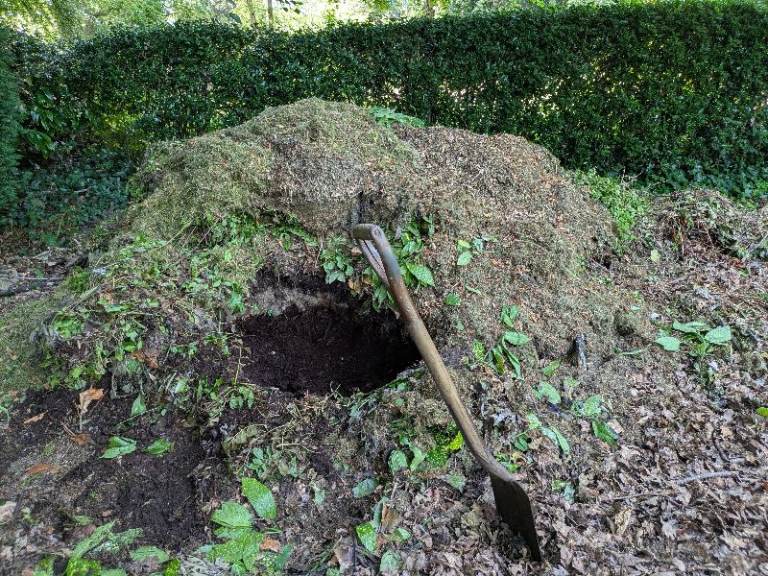 FREE Compost - leaf mould, grass clippings no kitchen waste.