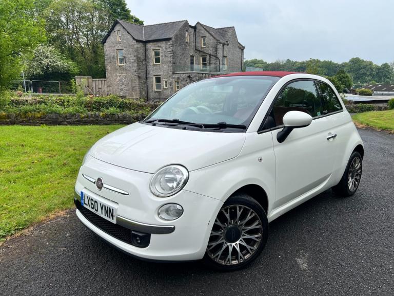 2010 Fiat 500 1.2 Lounge 2dr [Start Stop] CONVERTIBLE Petrol Manual