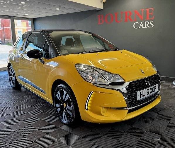 2016 DS Automobiles DS 3 1.2 PureTech Chic Hatchback 3dr Petrol Manual Euro 6 (82 ps) Hatchback P...