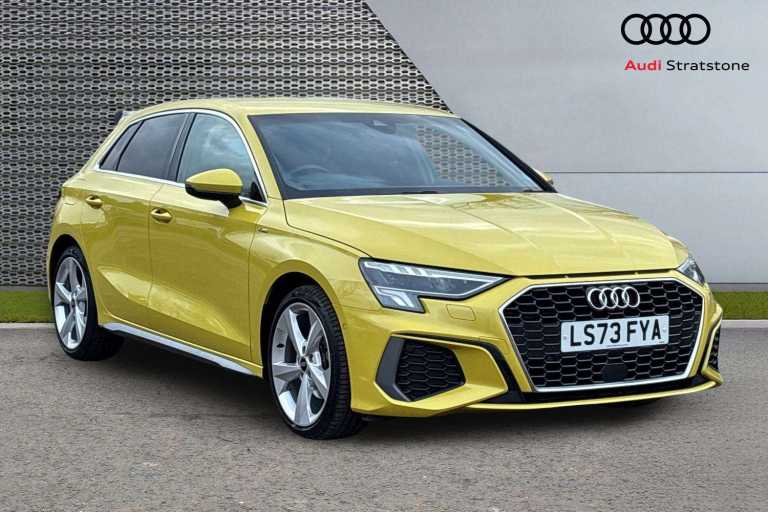2023 Audi A3 35 TFSI S Line 5dr S Tronic [Tech Pack] Hatchback Petrol Automatic