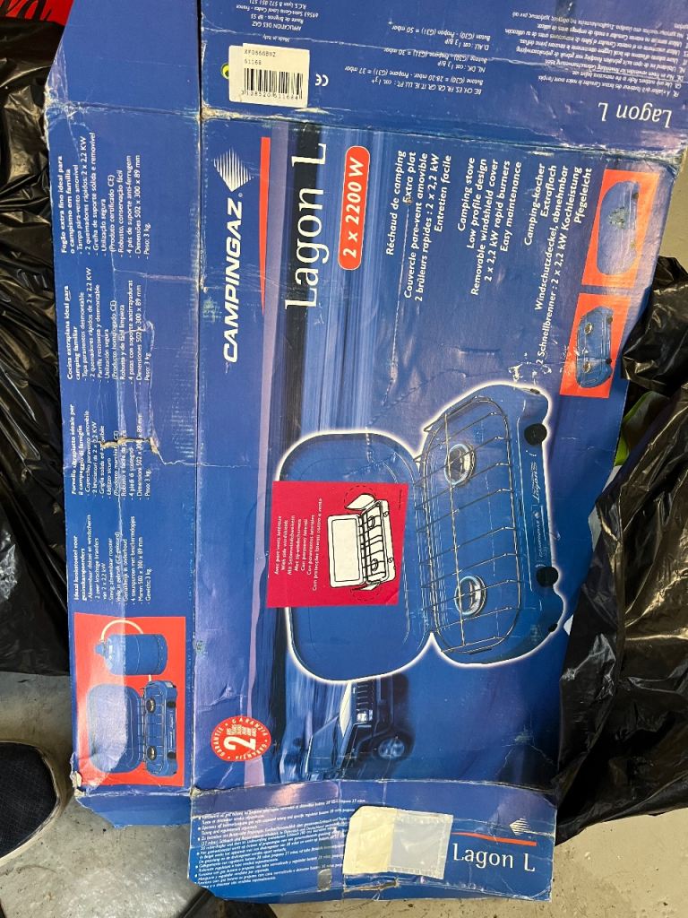 CAMPINGAZ Lagon L Camping Stove - 2 x 2200W Burners