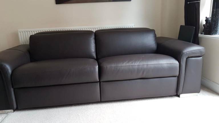 Leather Sofa Set