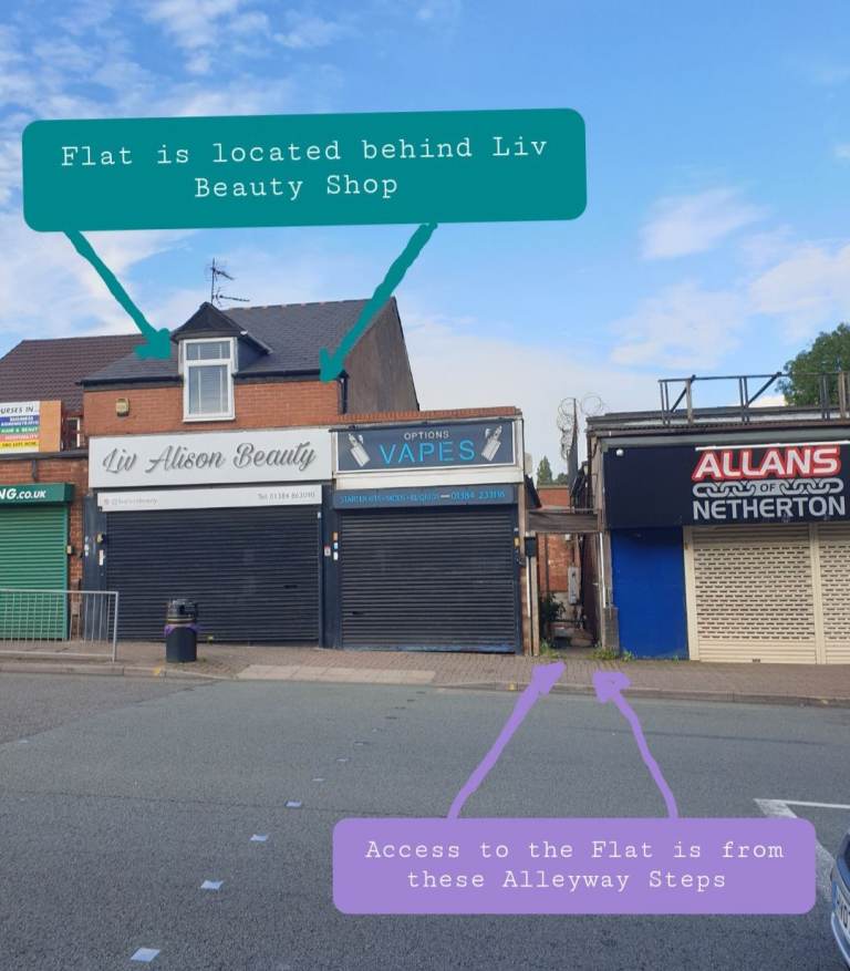 1 BED FLAT FOR RENT. AVAILABLE NOW