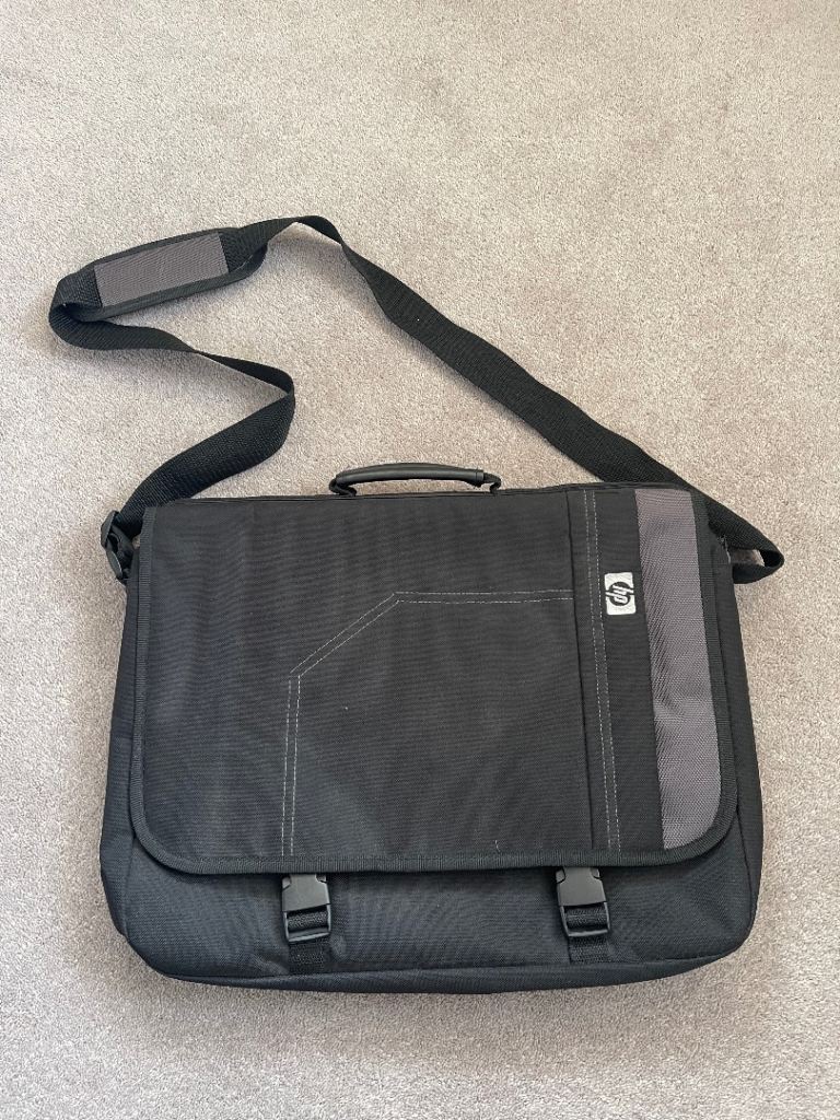 HP Black Laptop Messenger Style Bag - BRAND NEW Condition!