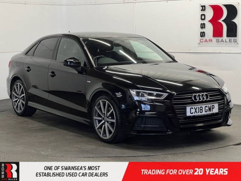2018 Audi A3 1.5 TFSI Black Edition 4dr SALOON PETROL Manual