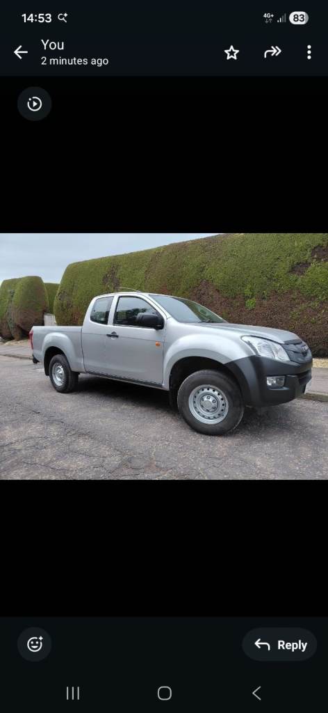 Isuzu, D-MAX, Pick Up, 2017, NO VAT, 2499 (cc)