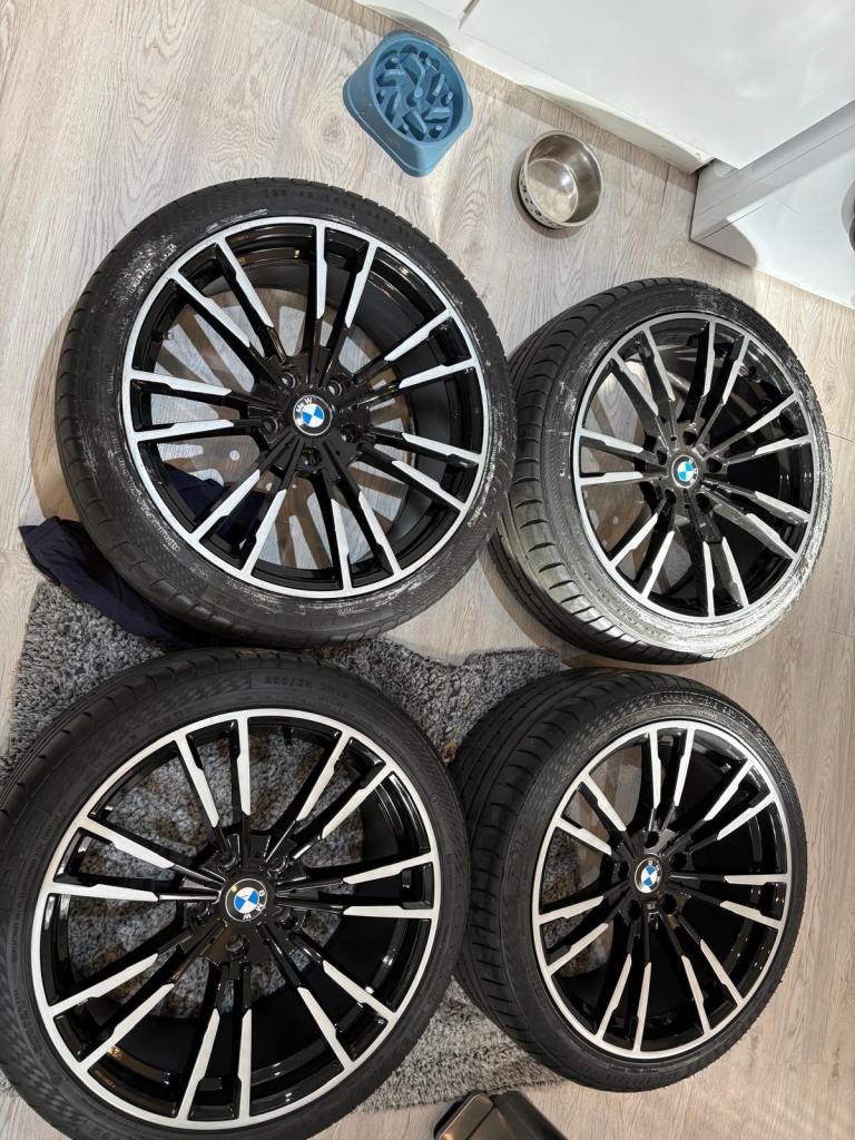 19” alloy wheels set of 4 with tyres 